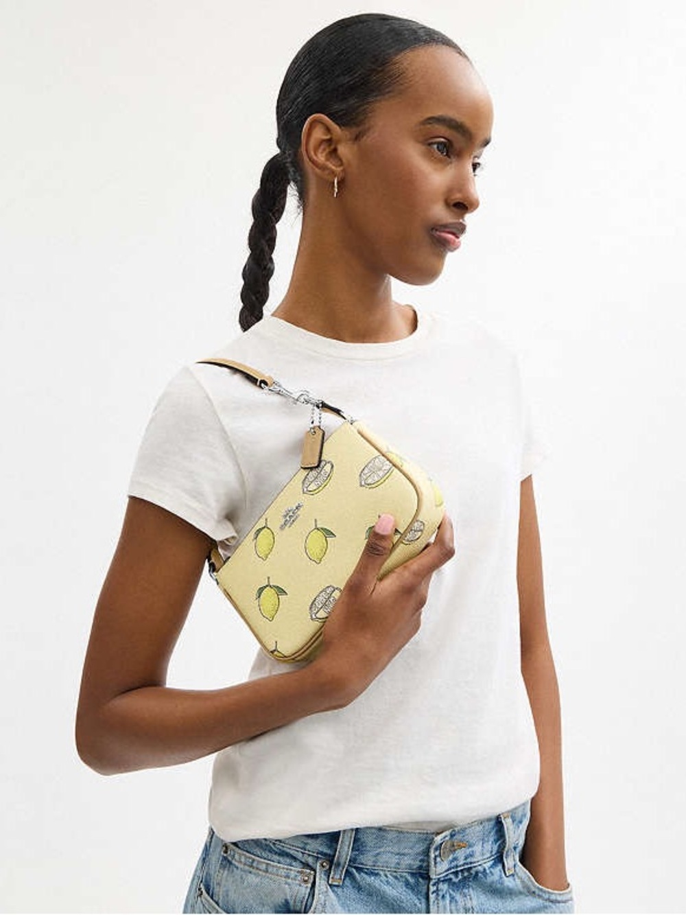 Coach Nolita 19 with Lemon Print • Style CAL26 • Shoulder Bag or Wristlet - Picture 10 of 15